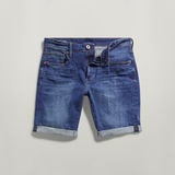G-Star RAW® 3301 Slim Denim Shorts Mittelblau