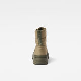 G-Star RAW® Noxer High Canvas Boots Green back view