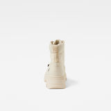 G-Star RAW® Bottines Noxer High Canvas Beige back view