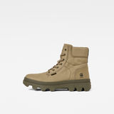 G-Star RAW® Noxer High Canvas Boots Green side view