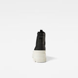 G-Star RAW® Bottines Aefon II Mid RF Denim Noir back view