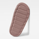 G-Star RAW® D Staq Tonal Slides Pink sole view