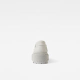 G-Star RAW® Kafey Platform Halbschuh Nubuck Grau back view