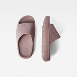 G-Star RAW® D Staq Tonal Slides Pink both shoes