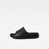 G-Star RAW® D Staq Tonal Slides Black side view