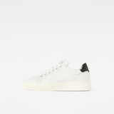 G-Star RAW® Rovic Tumbled Leather Sneakers White side view