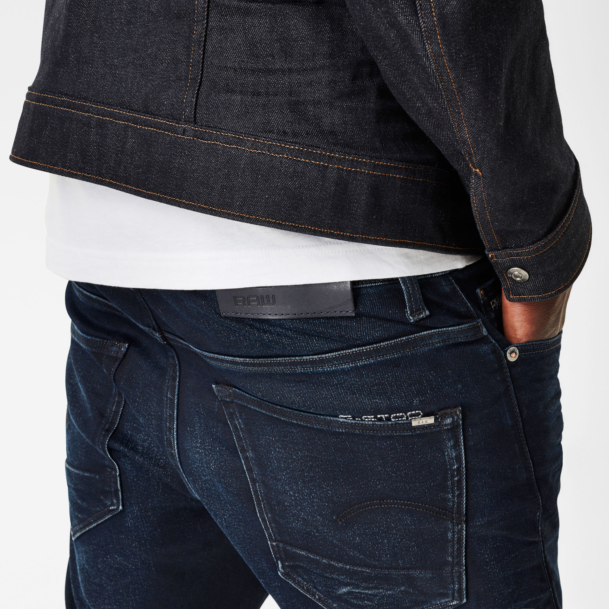 3301 Slim Jeans | Dark Aged Cobler | Men | G-Star RAW®