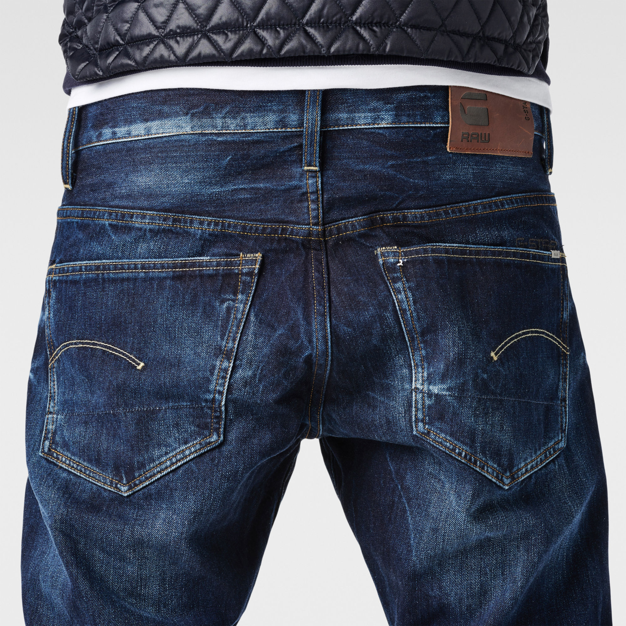 3301 Tapered Jeans | Dark blue | G-Star RAW®