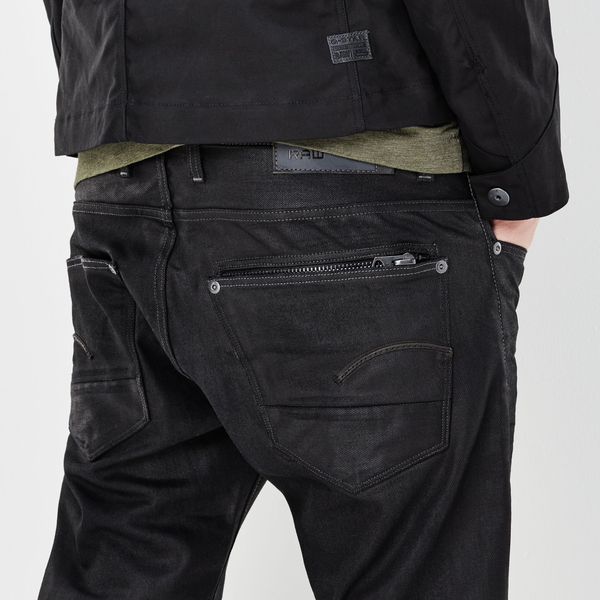 Attacc Straight Jeans Black GStar RAW®