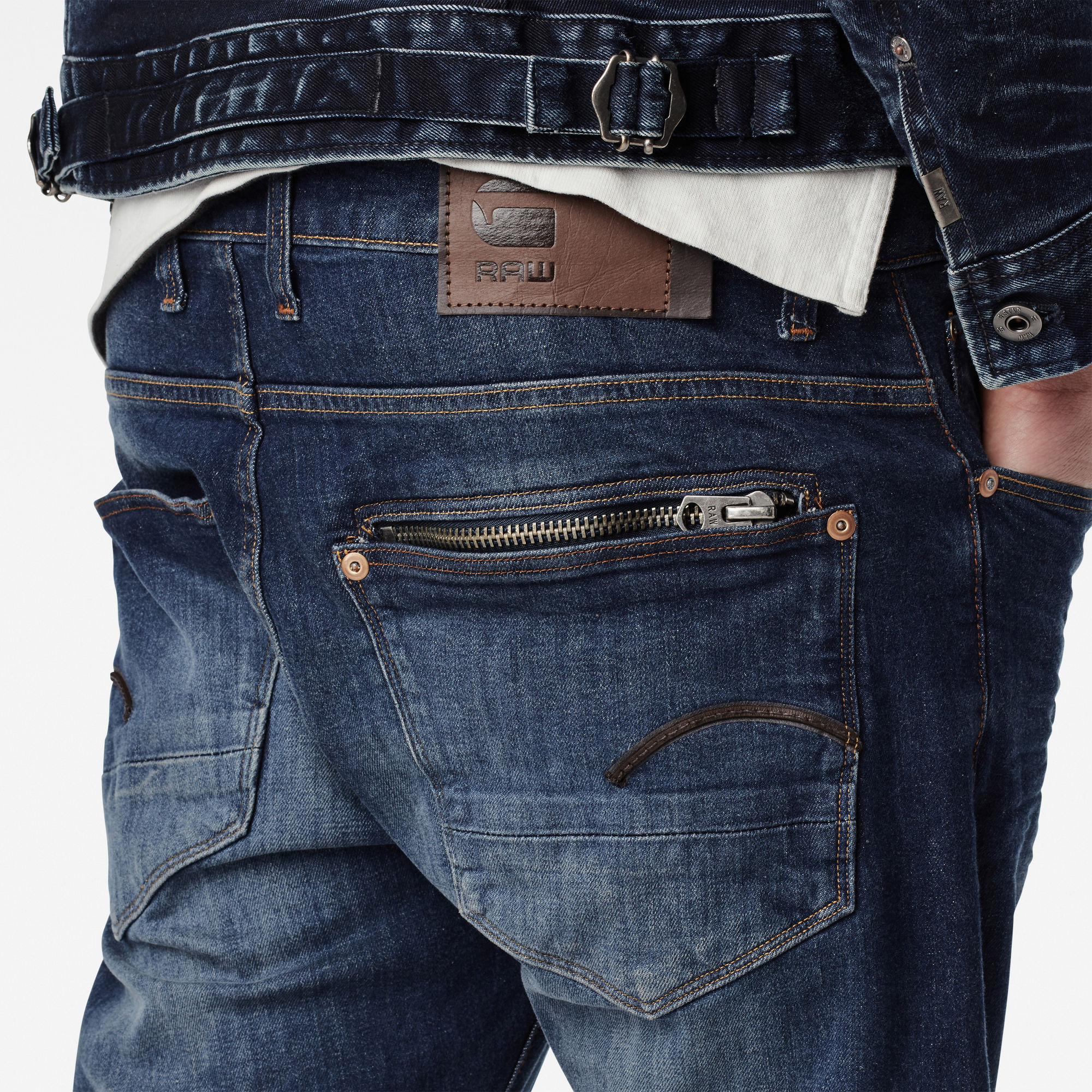 Attacc Straight Jeans Dark blue GStar RAW®