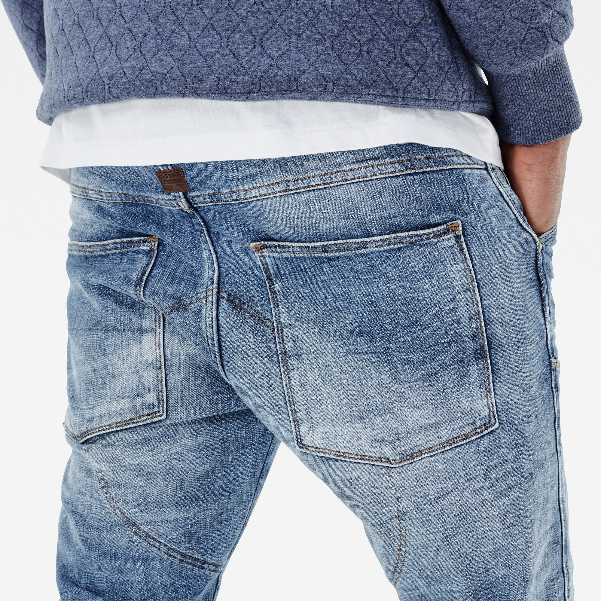 5620 G-Star Elwood 3D Slim Jeans | lt aged | G-Star RAW®