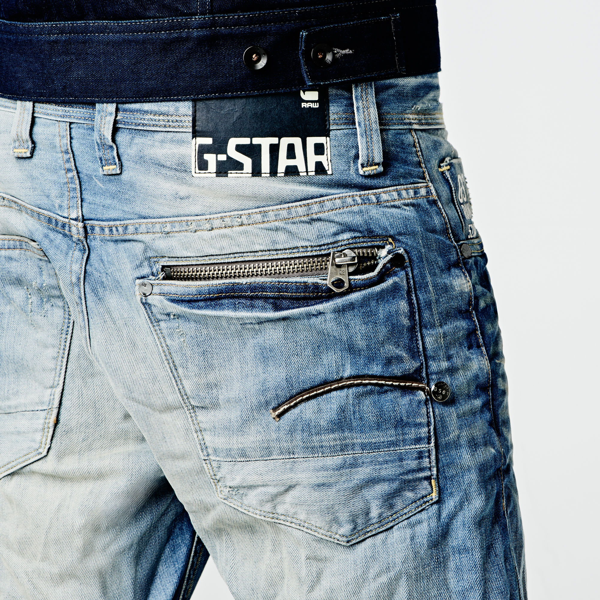 Attacc Straight Jeans | Light Aged T.P. | G-Star RAW®