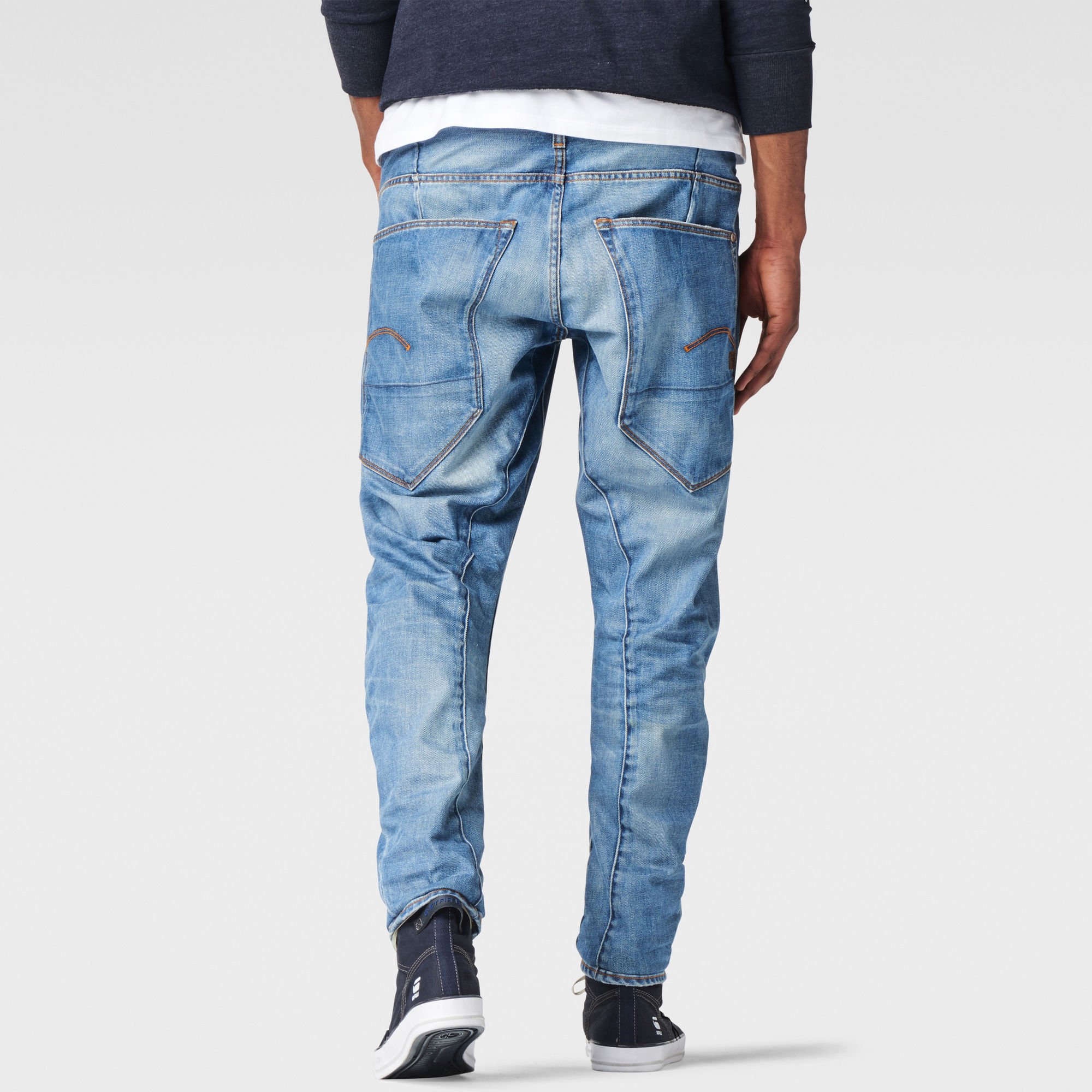 Type C 3D Tapered Jeans Light Aged GStar RAW®