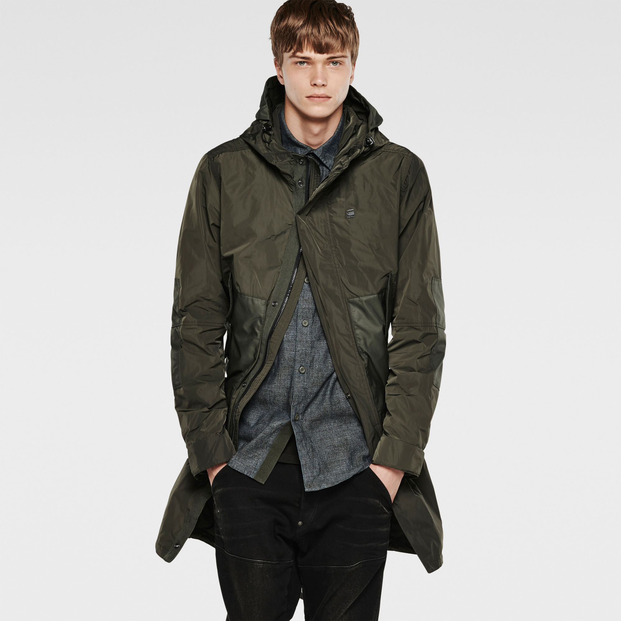 Rovic Hooded Parka | Dk Combat | G-Star Sale Men | G-Star RAW®