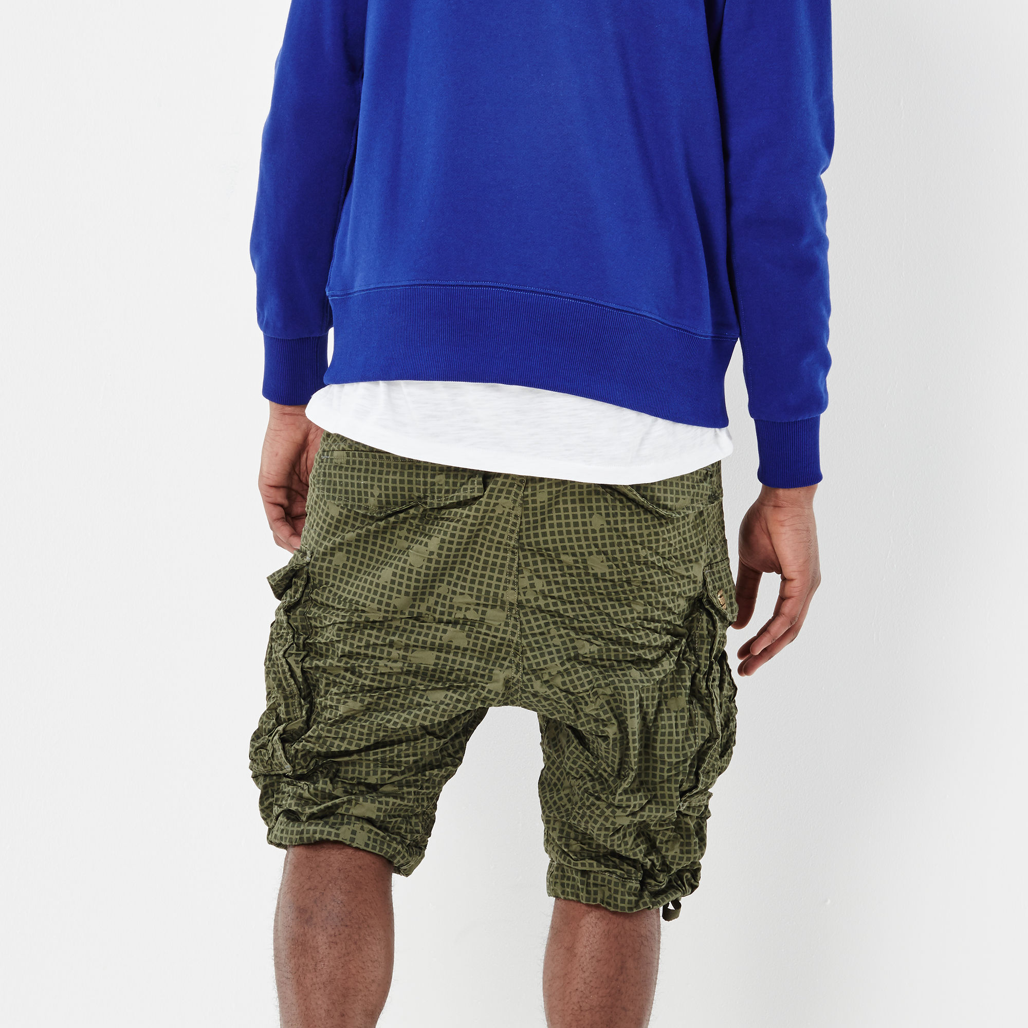 Pantaloncini Uomo G-STAR Rovic Loose | Vita Media | Cotone E Poliestere | Stile Casual - Foto 9