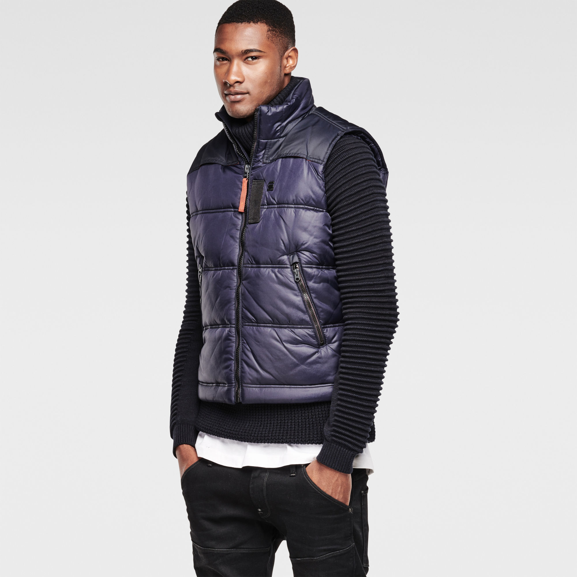Whistler Vest Dark blue GStar RAW®