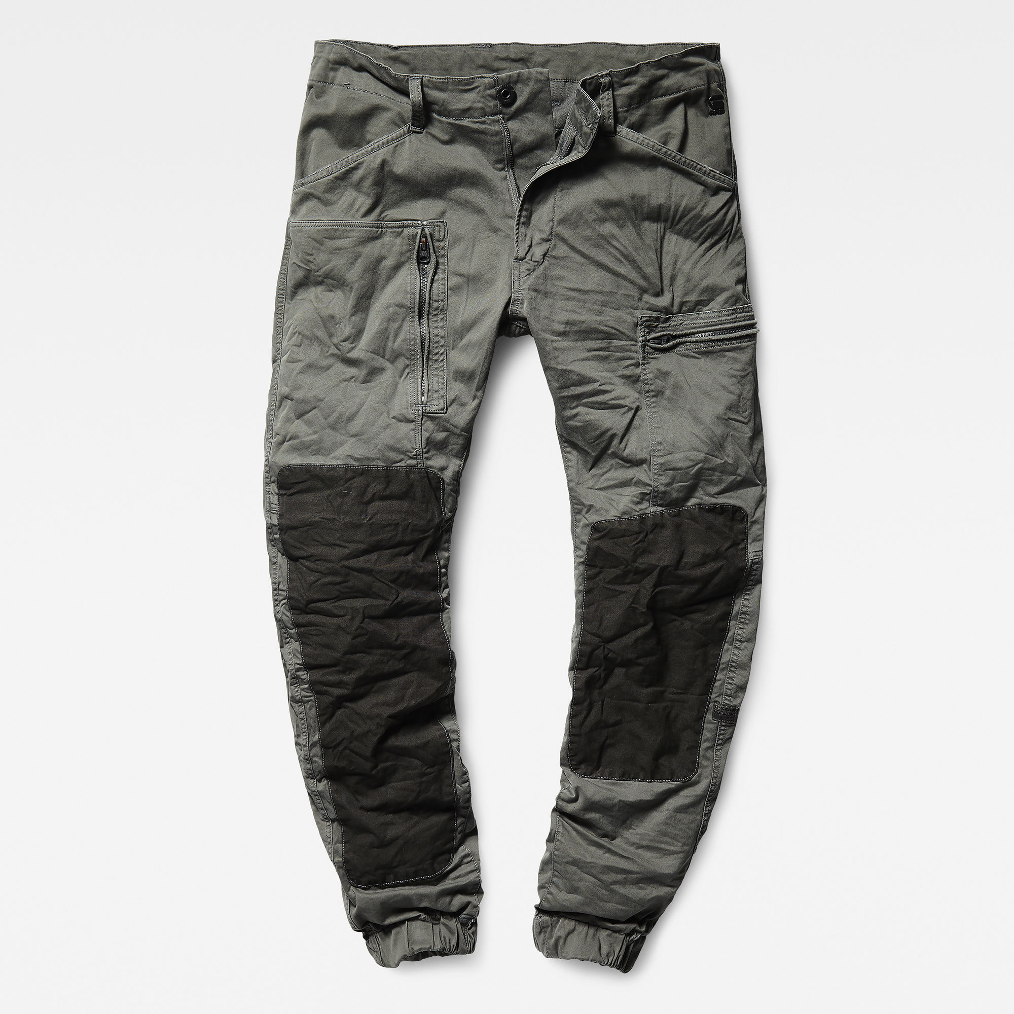 tapered cuffed pants