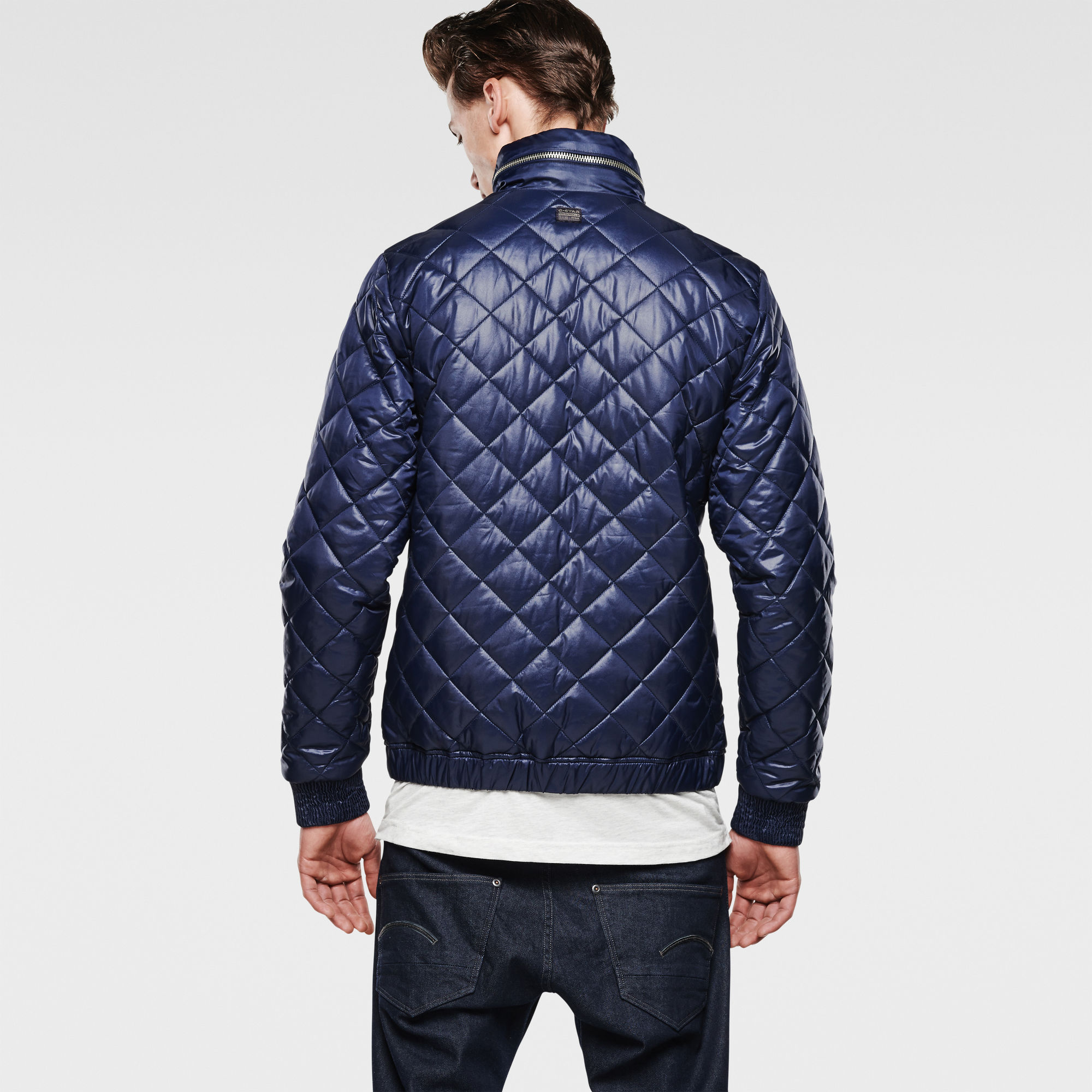 Meefic Quilted Lightweight Jacket Dark blue GStar RAW®