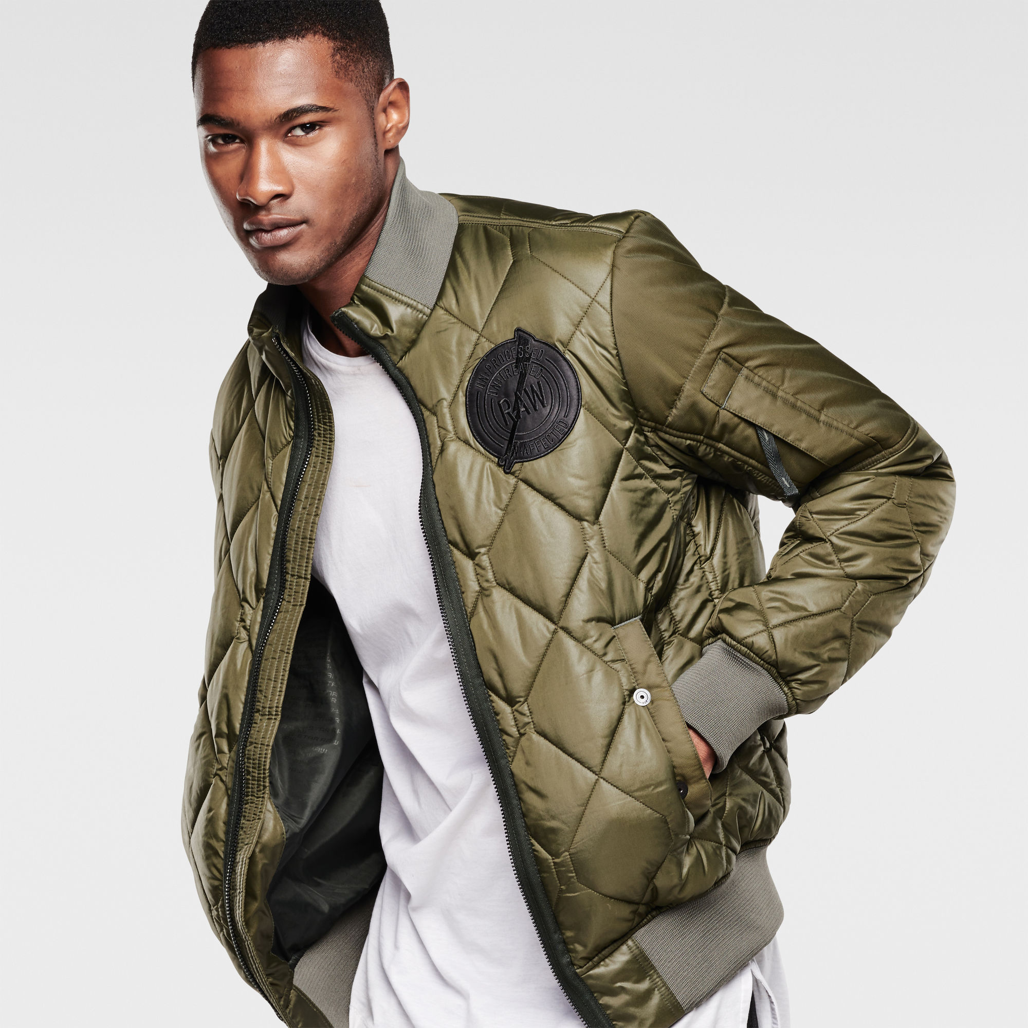 Batt Quilted Bomber forest night GStar RAW®