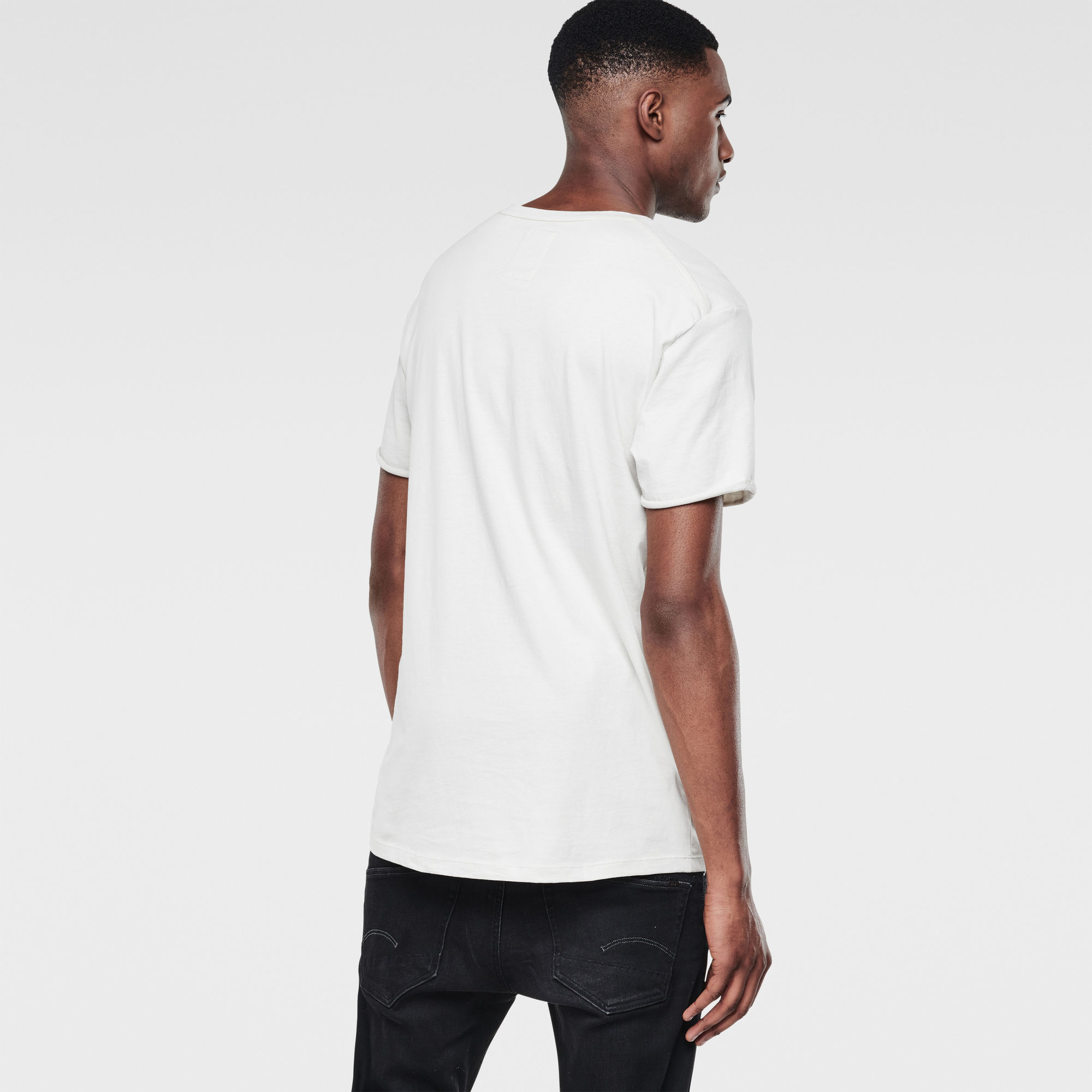 Hujan Round Neck T-Shirt | Grey | G-Star RAW®