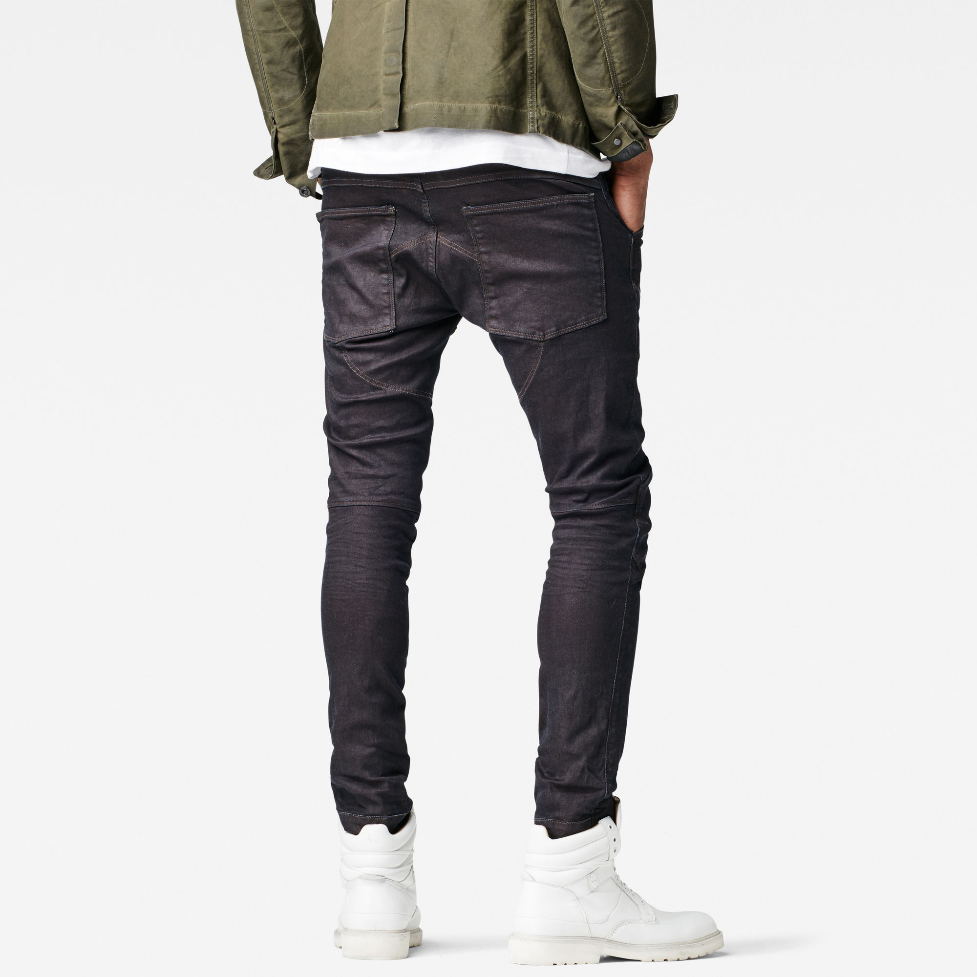 5620 G-Star Elwood 3D Super Slim Jeans | Merlot | G-Star RAW®