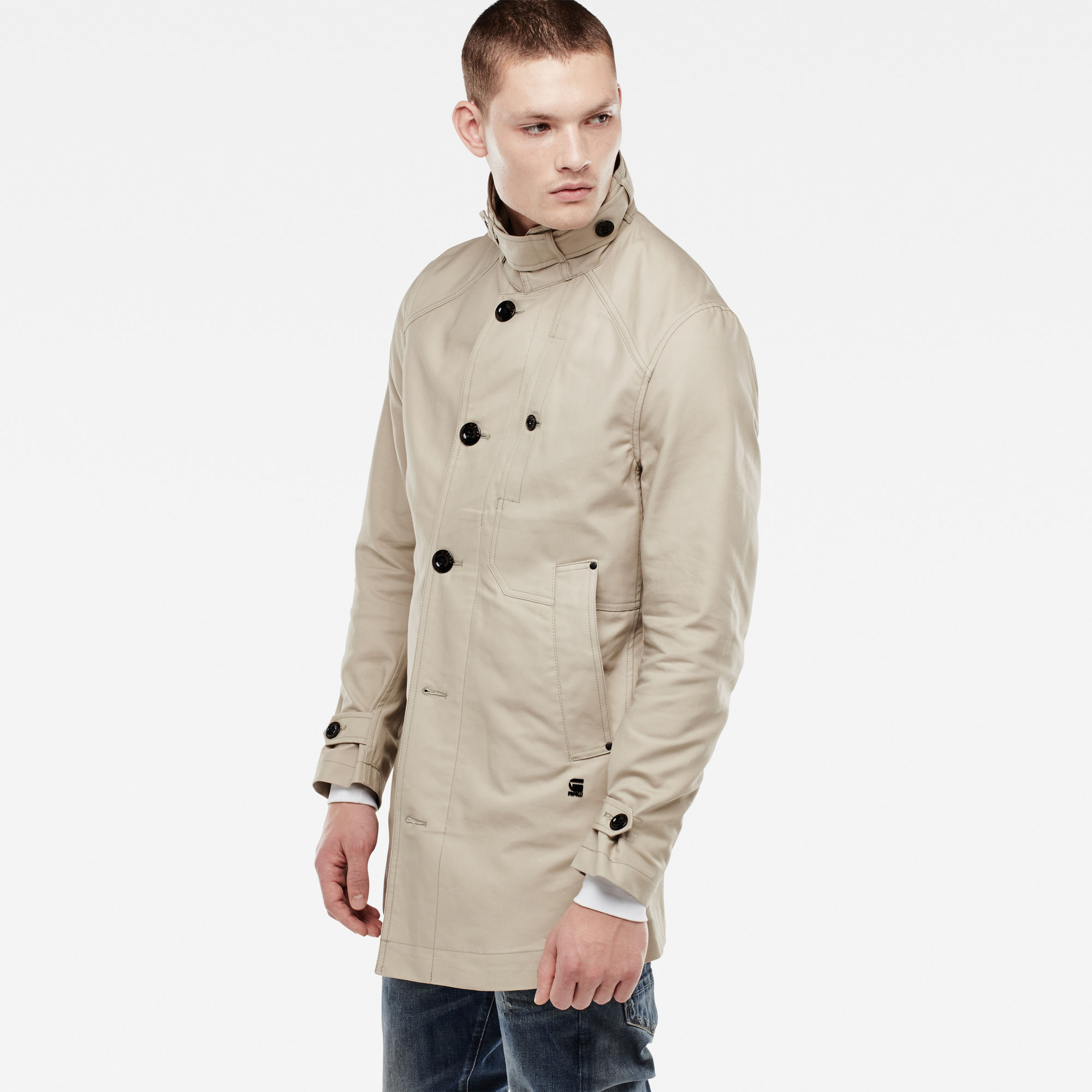 Garber Trench | Khaki | Men | G-Star RAW®