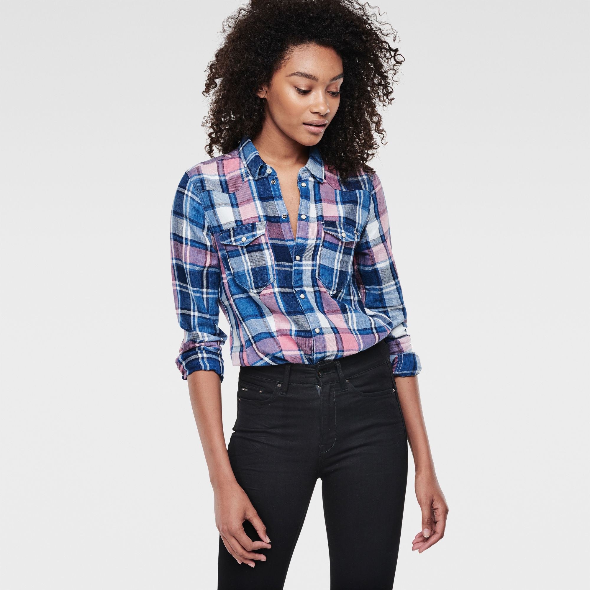 Tacoma Straight Shirt | rinsed | G-Star Sale Women | G-Star RAWÂ®