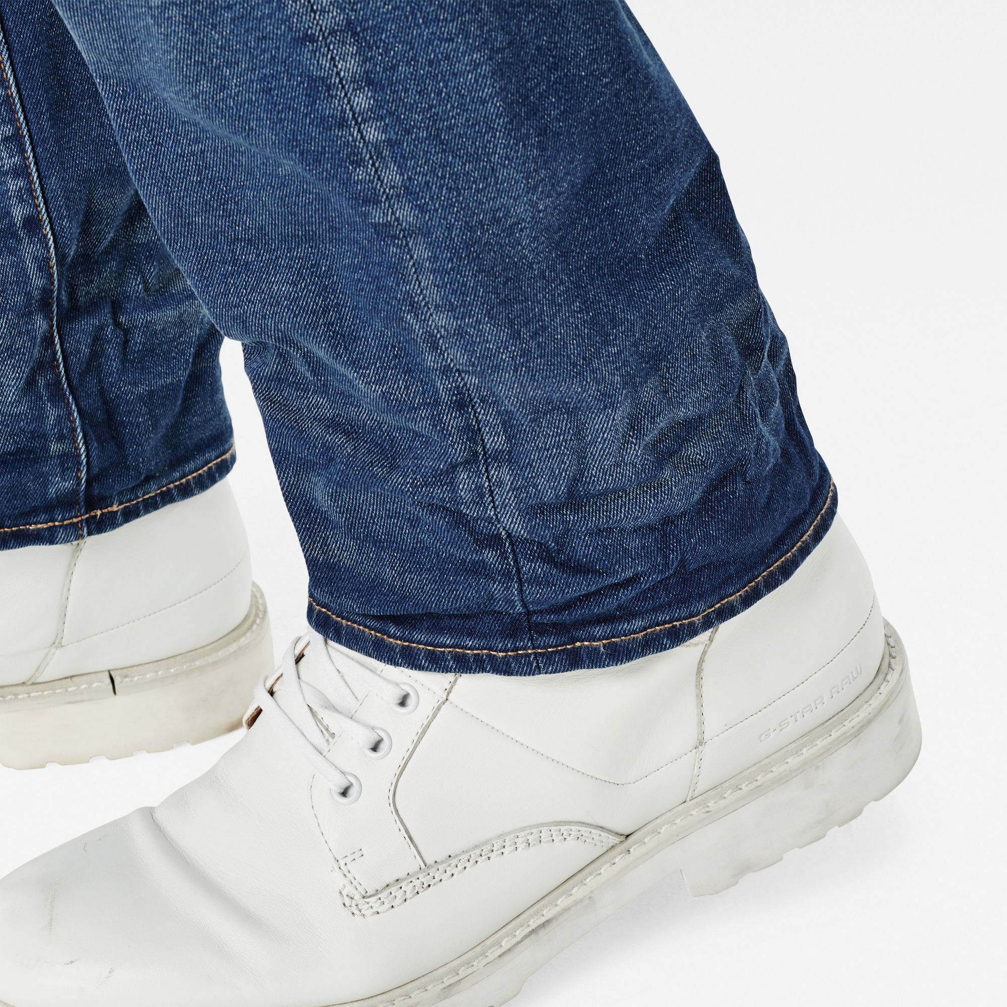 Revend Zip Straight Jeans Medium blue GStar RAW®