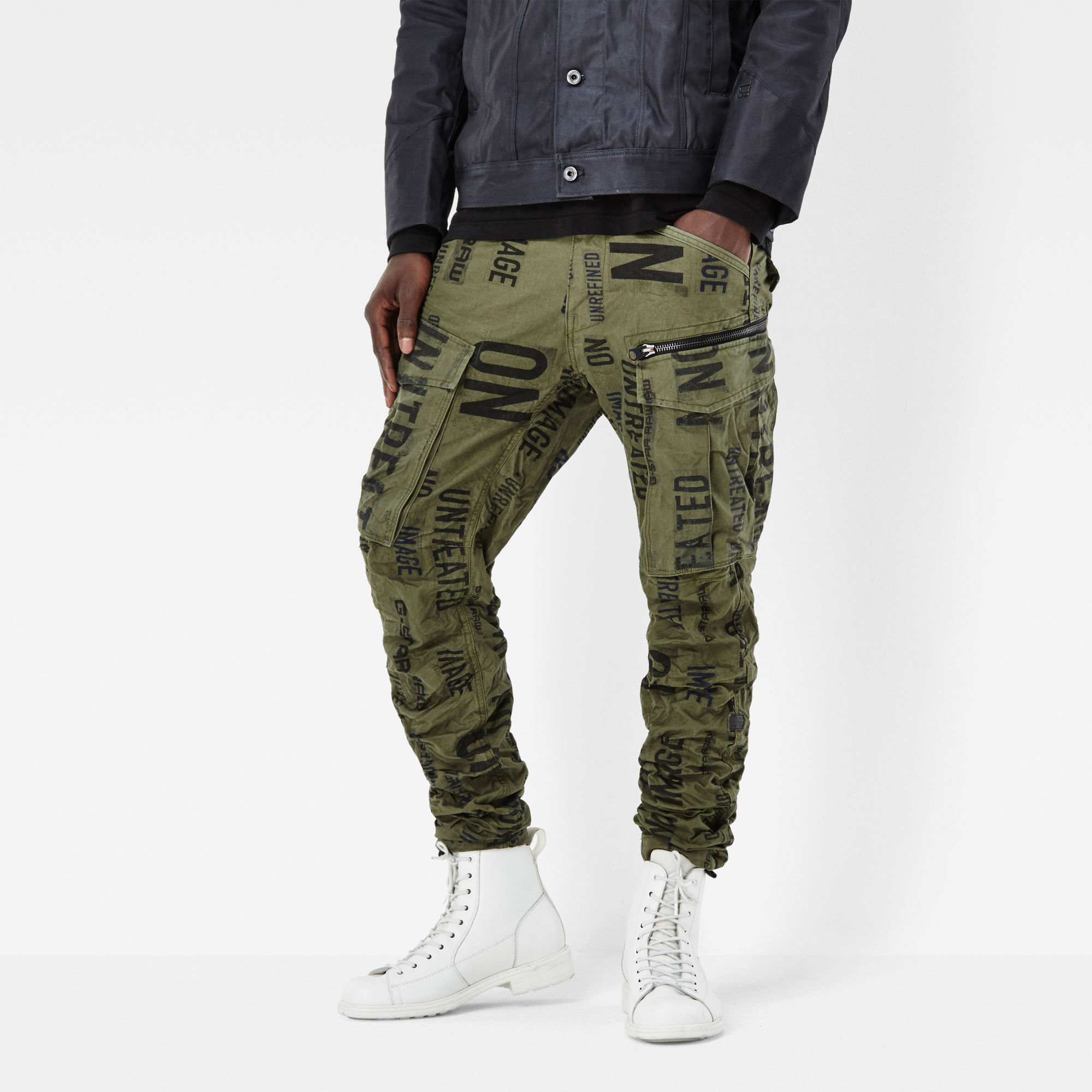 g star raw rovic tapered trousers