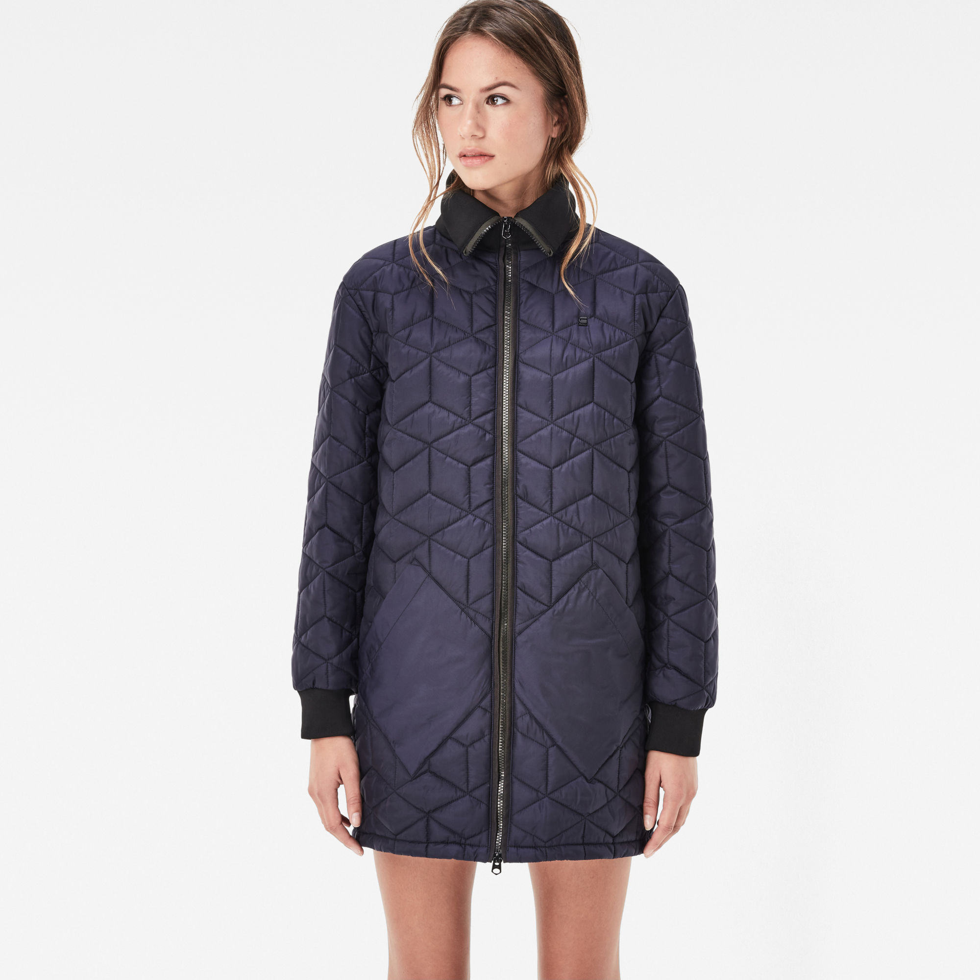 meefic quilted overshirt