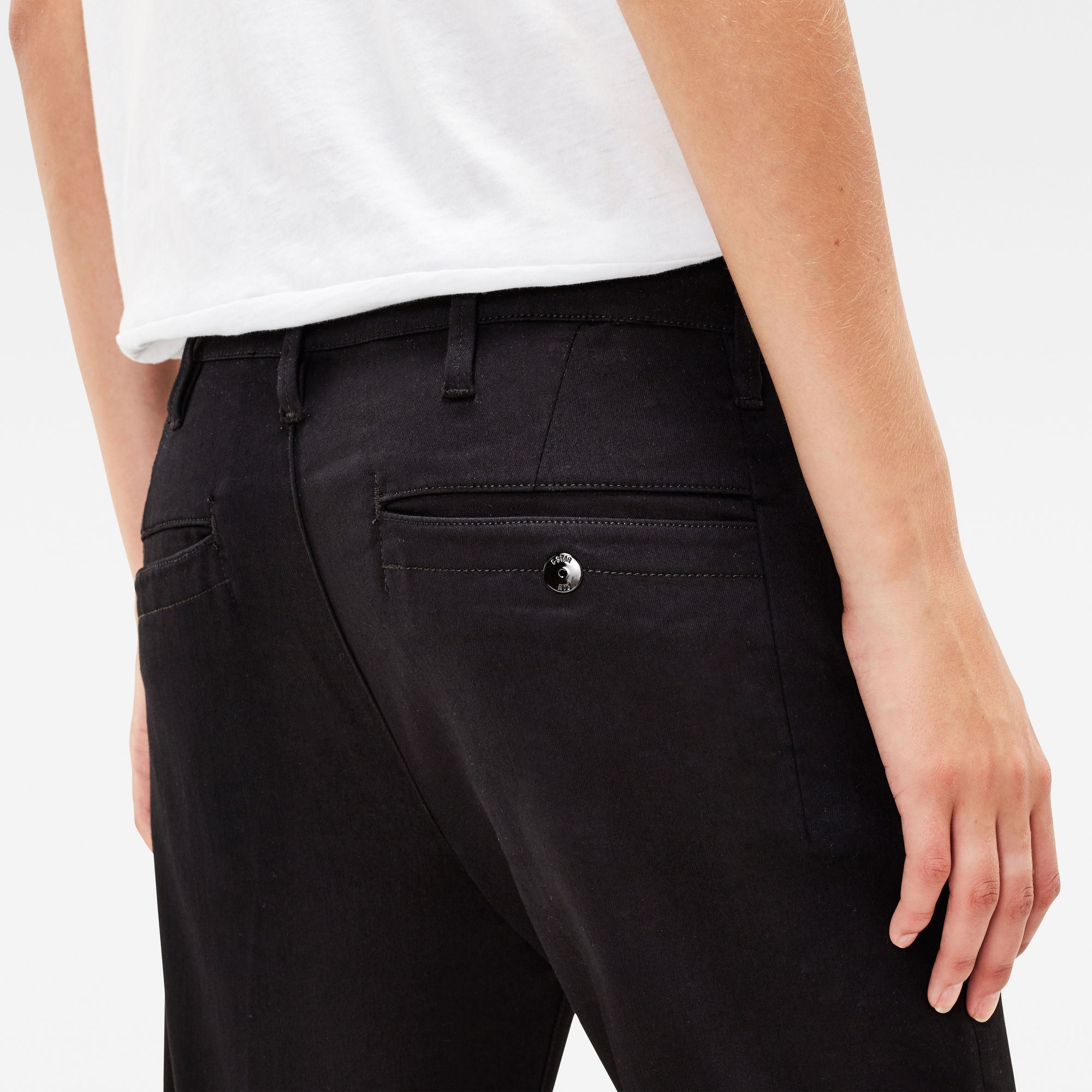 G-STAR Damen Bronson Chino Hose - Skinny Fit Mit Bügelfalten