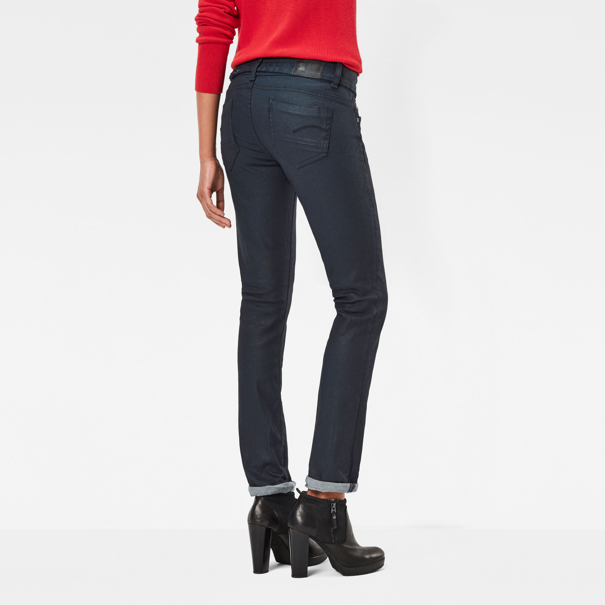 g star raw jeans midge straight