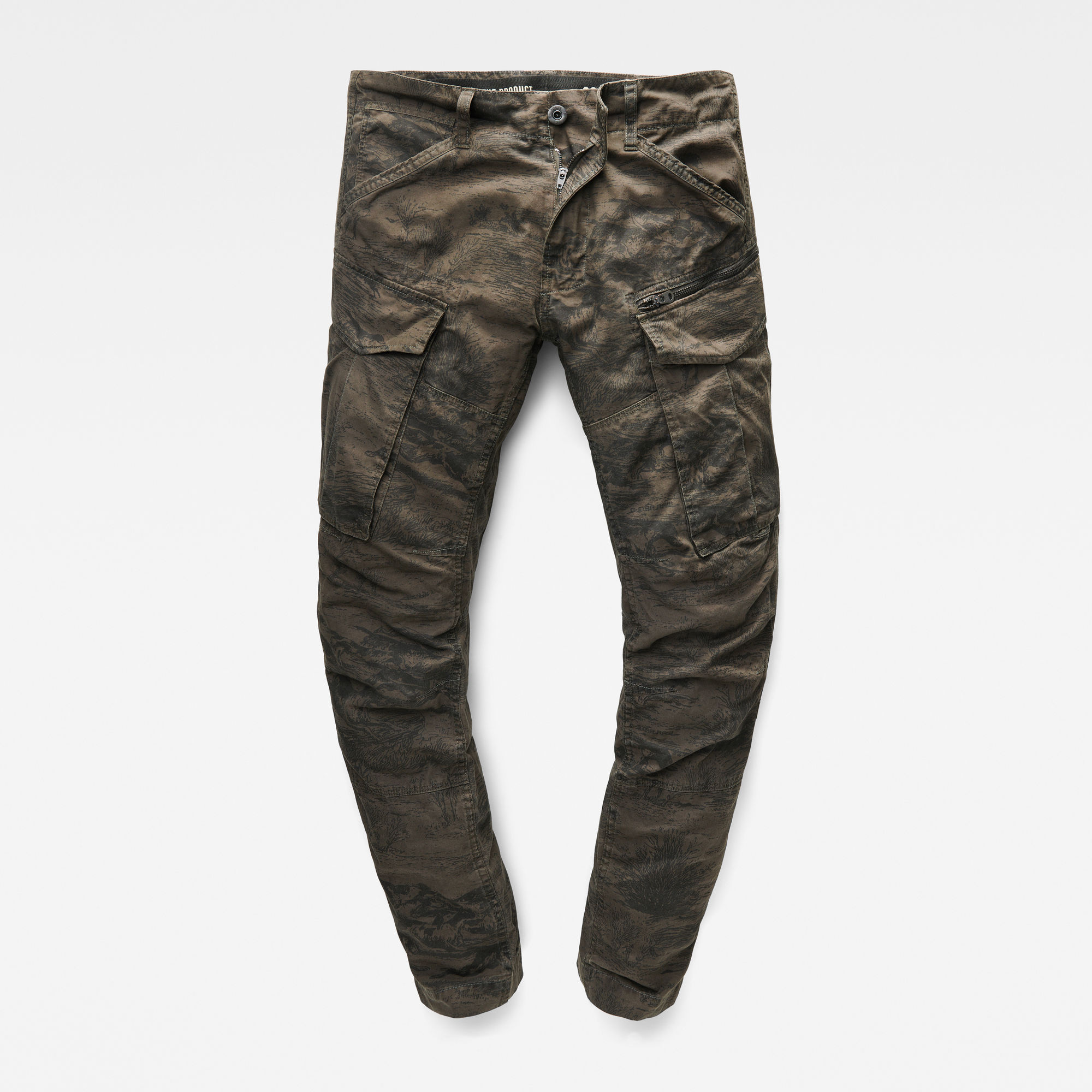 tapered cuffed pants