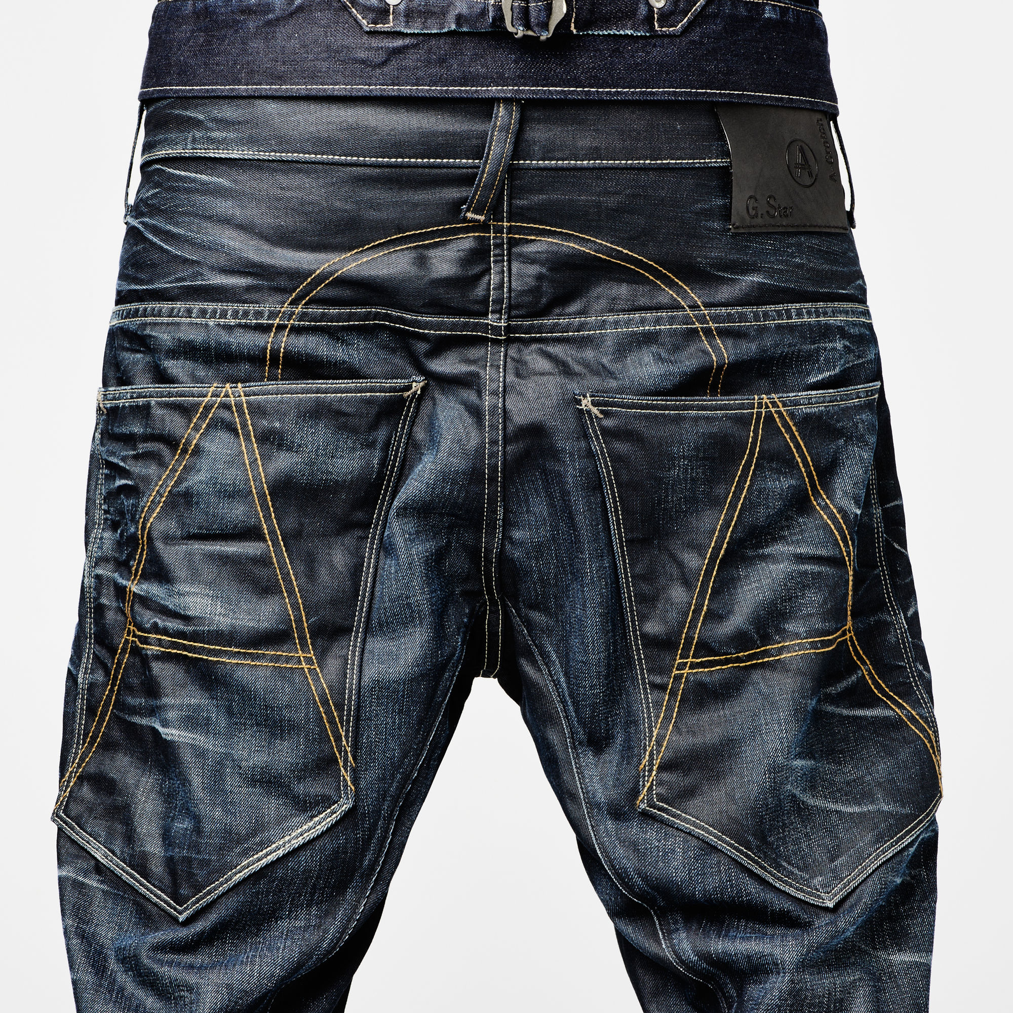 A Crotch Tapered Jeans Dark Aged GStar RAW®