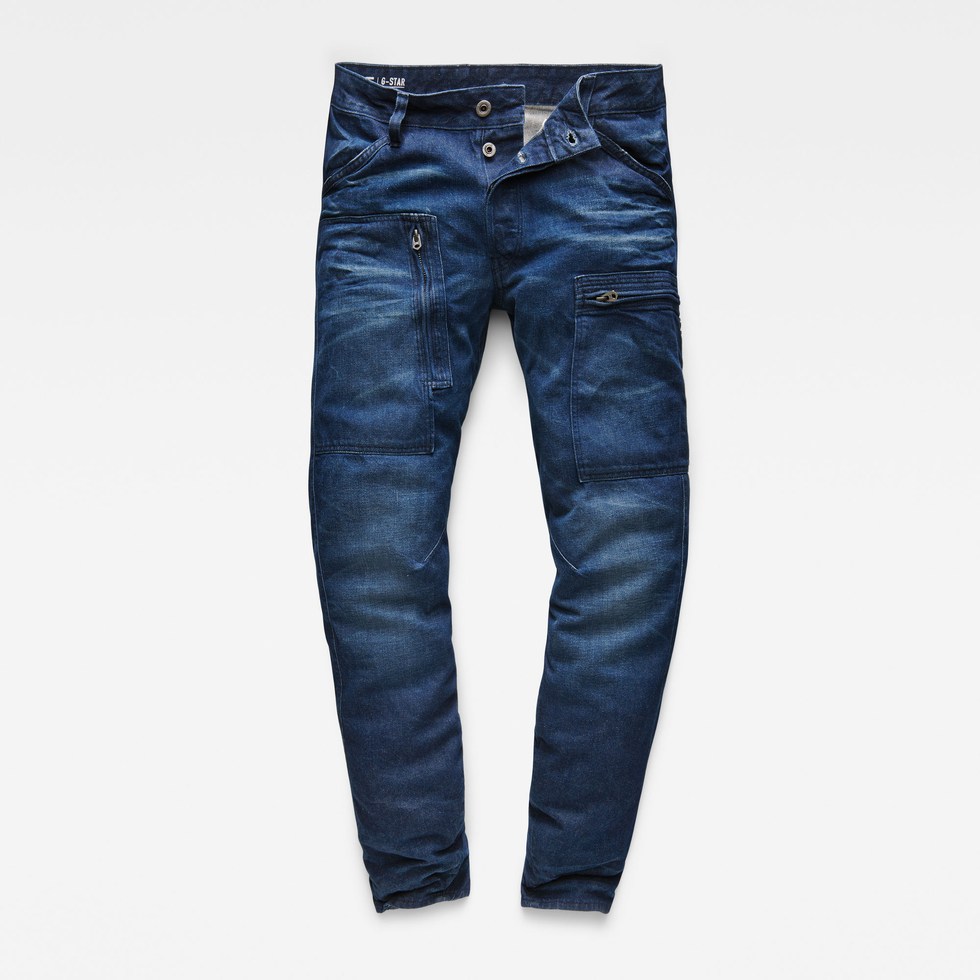 Powel 3D Tapered Jeans | Dark blue | G-Star RAW®
