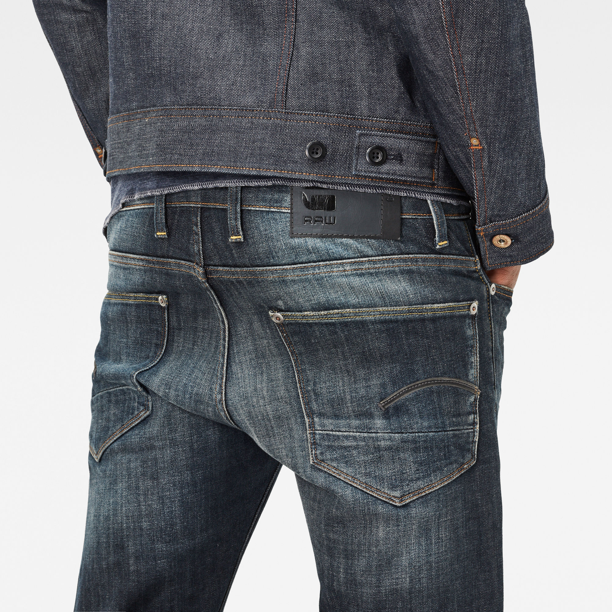 Revend Straight Jeans Dunkelblau GStar RAW®