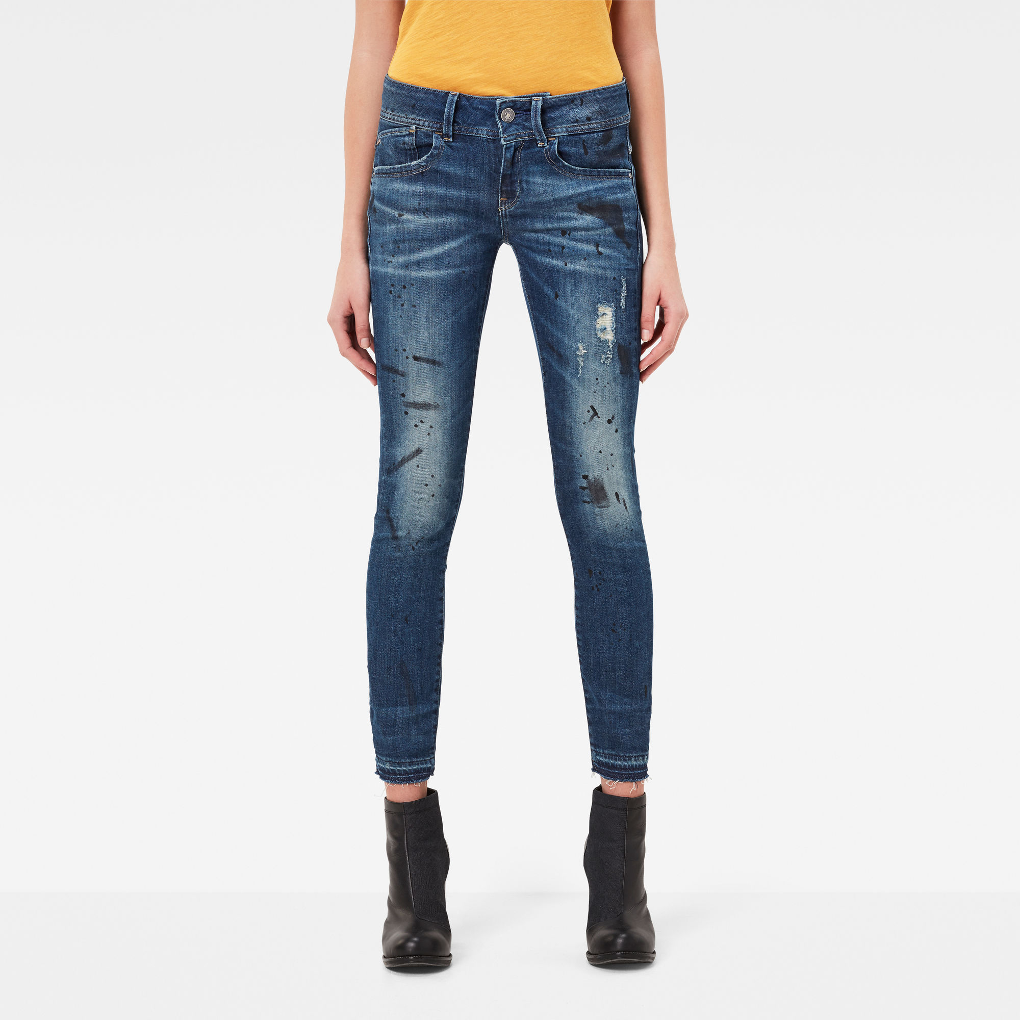 g star raw lynn mid skinny