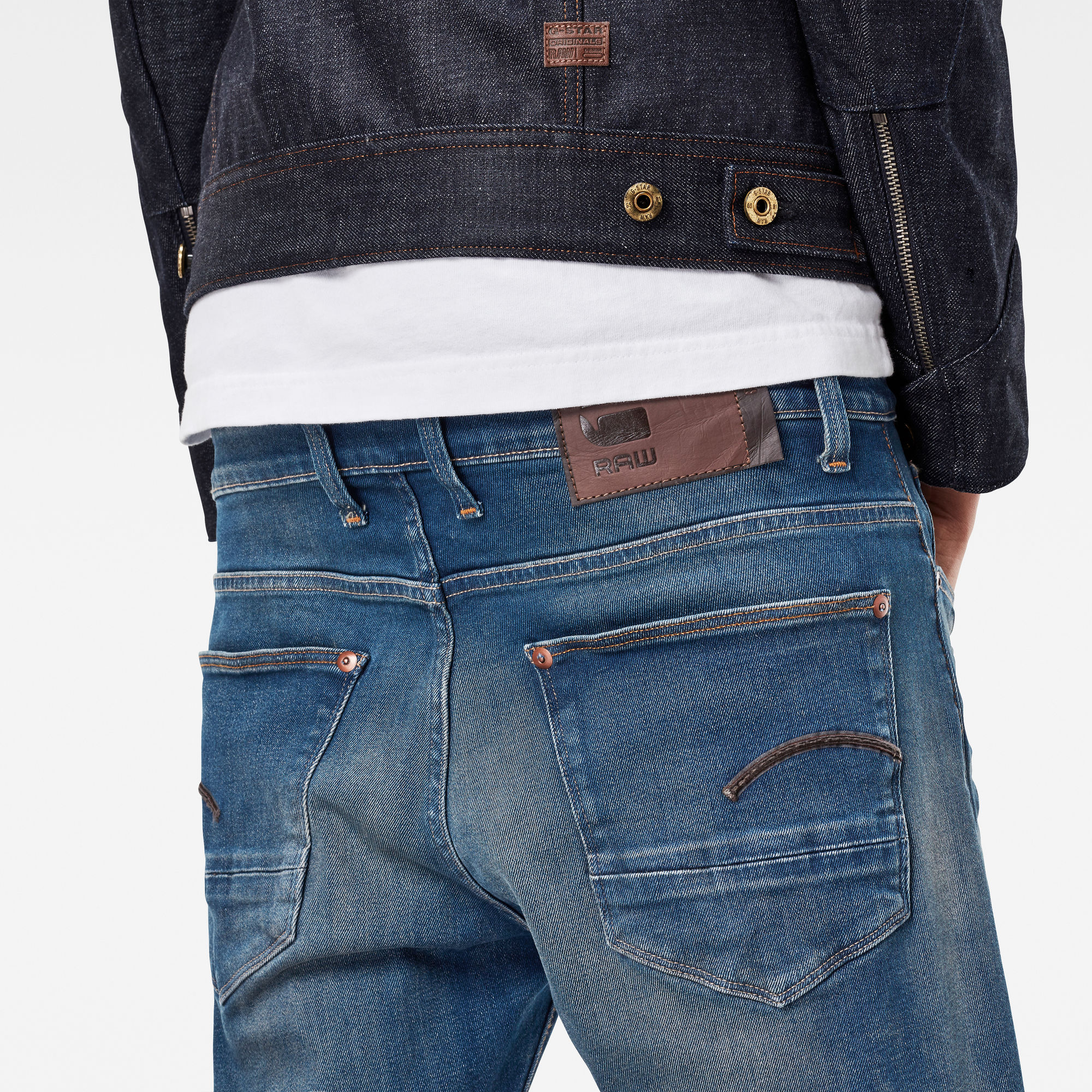Revend Straight Jeans Mittelblau GStar RAW®
