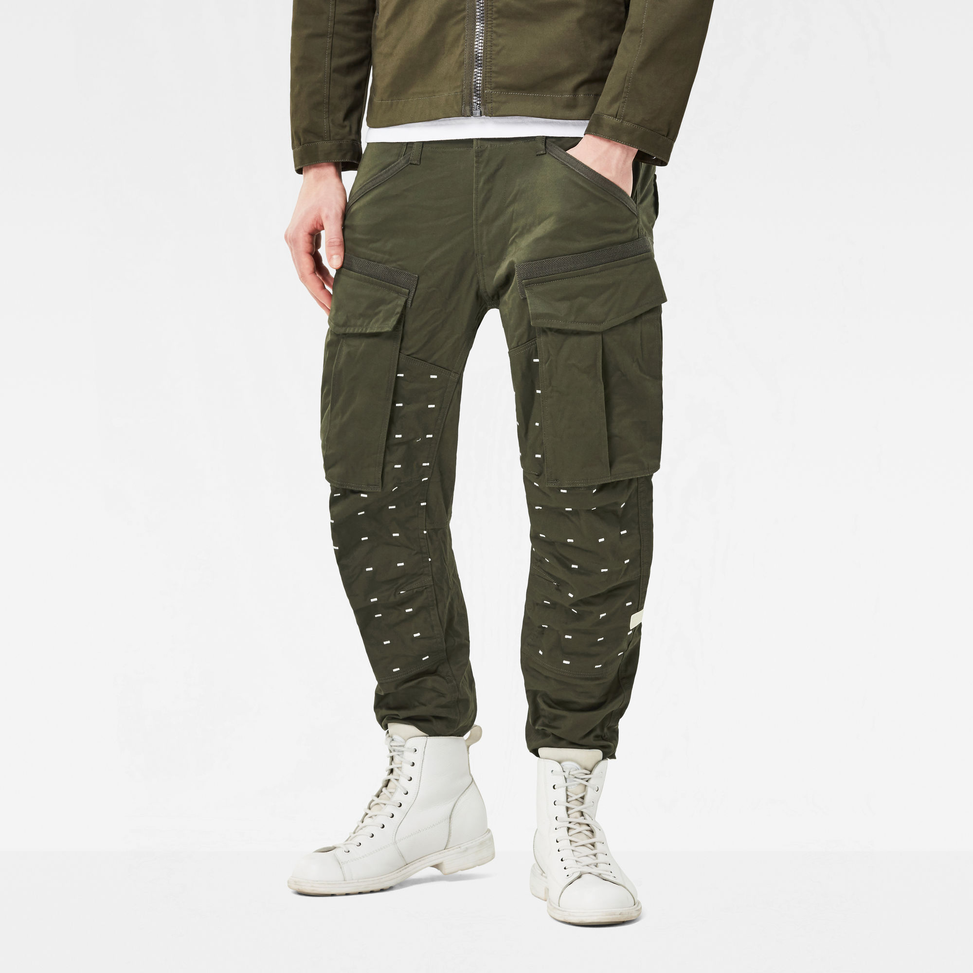 rovic tapered cargo pants