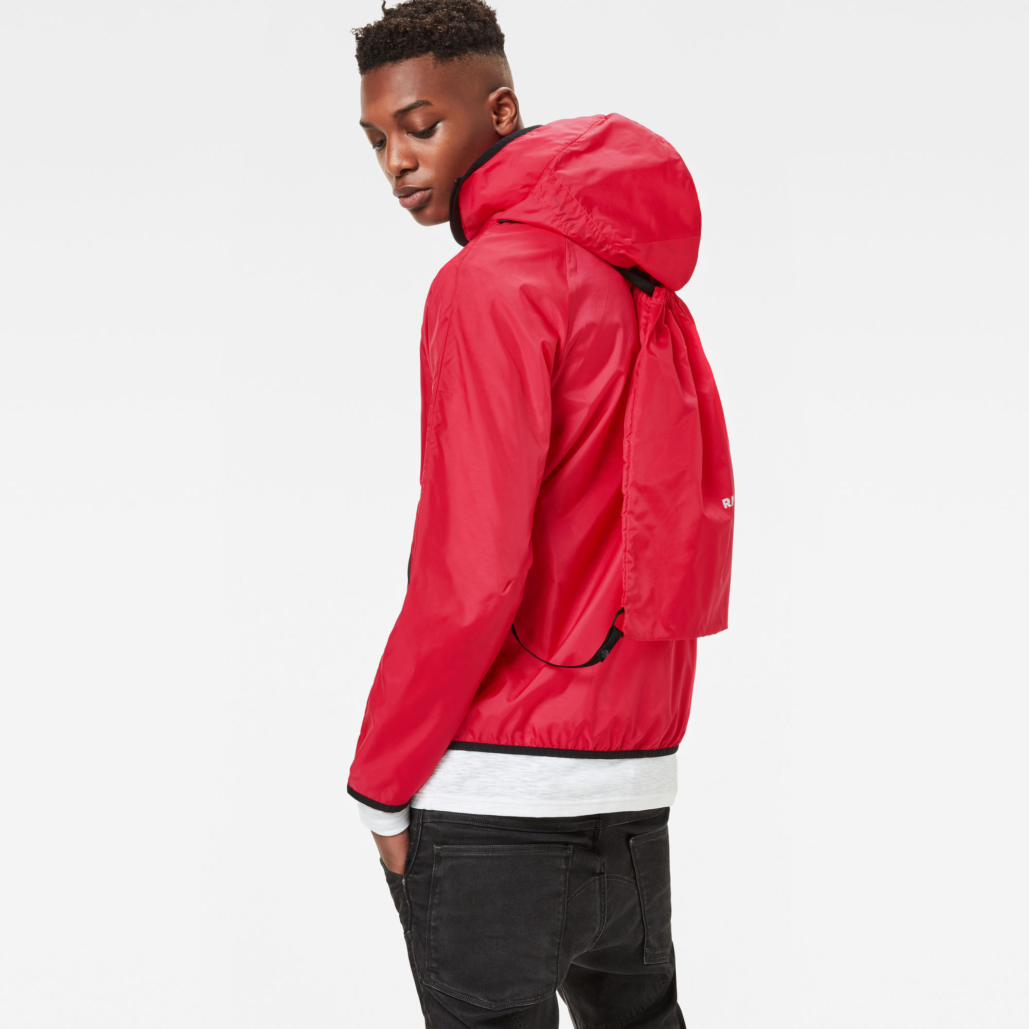 Strett Hooded GymBag Jacket Bright Bazooka GStar RAW®