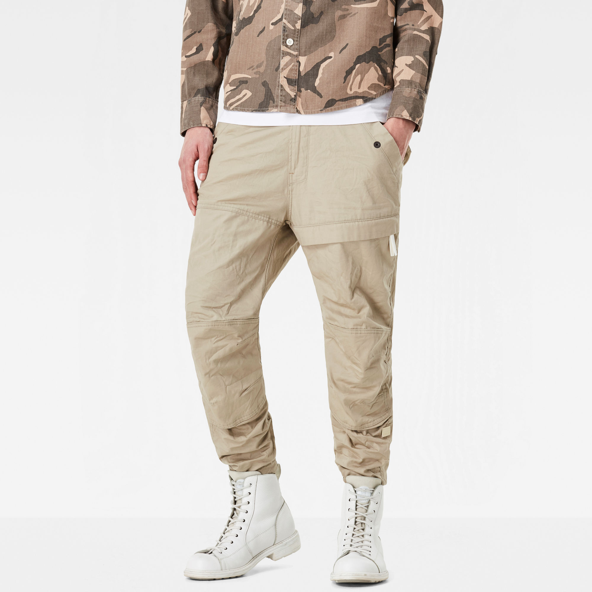 g star front pocket slim cargo pants