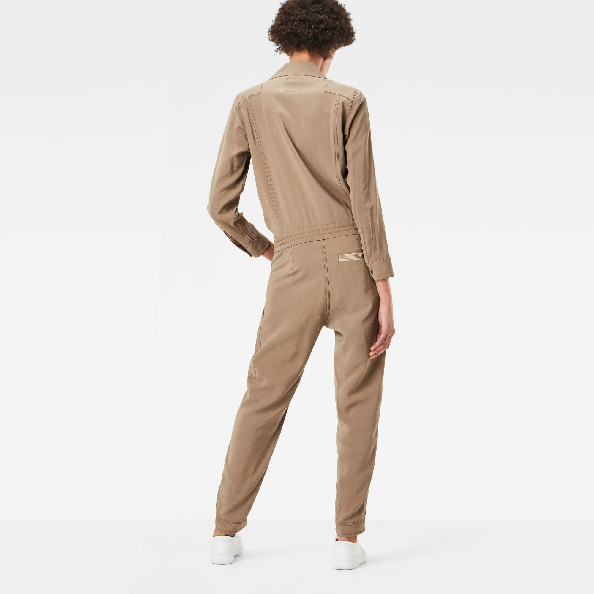 Powel Utility 3D Jumpsuit Beige GStar RAW®