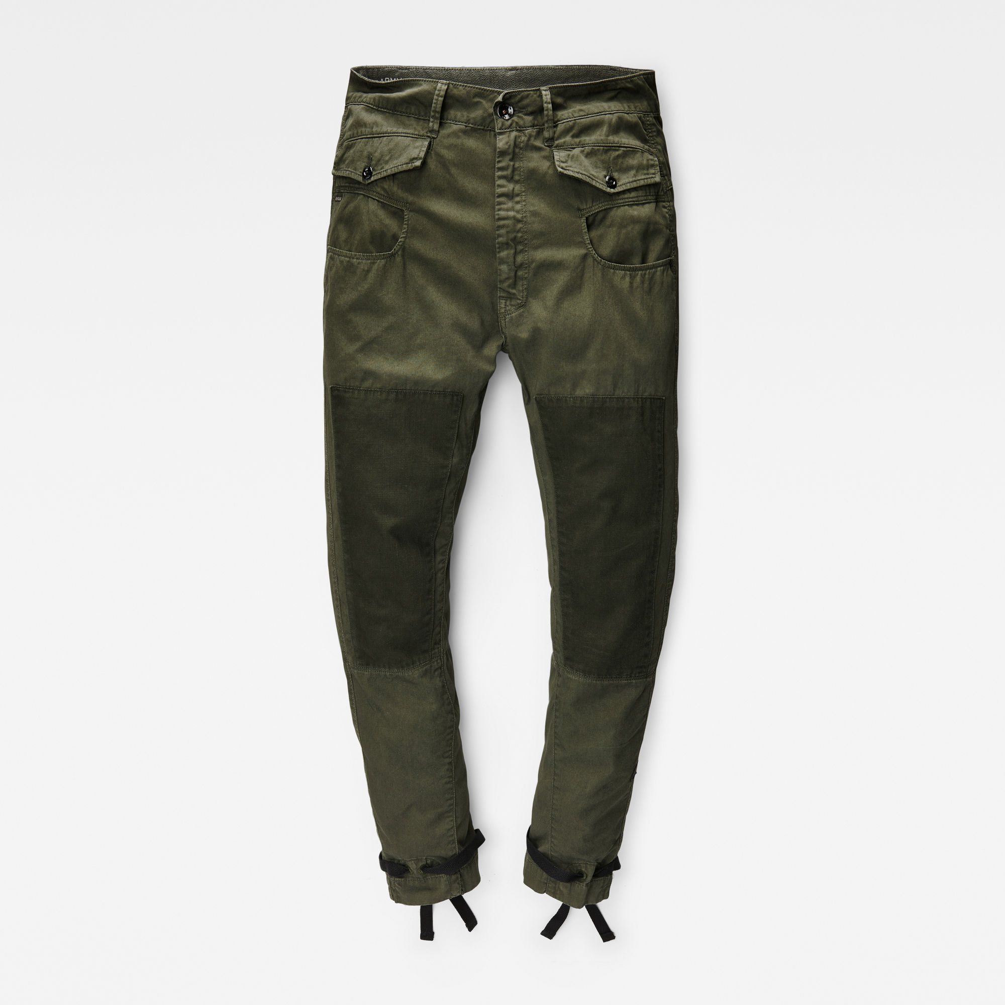 Army Radar Strap Loose Tapered Pants Green G Star Raw®