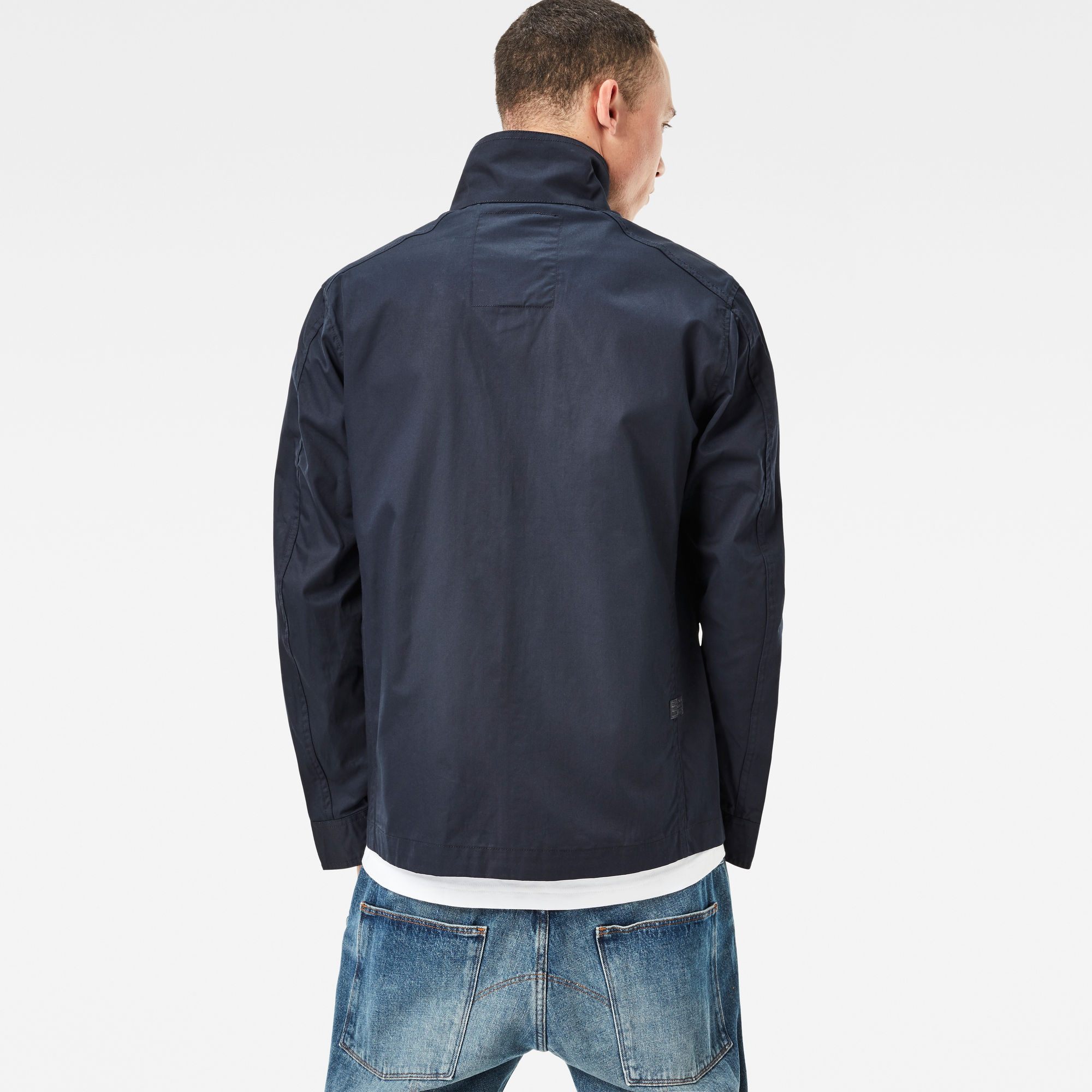 Powel Deconstructed Overshirt | Mazarine Blue | G-Star RAW®