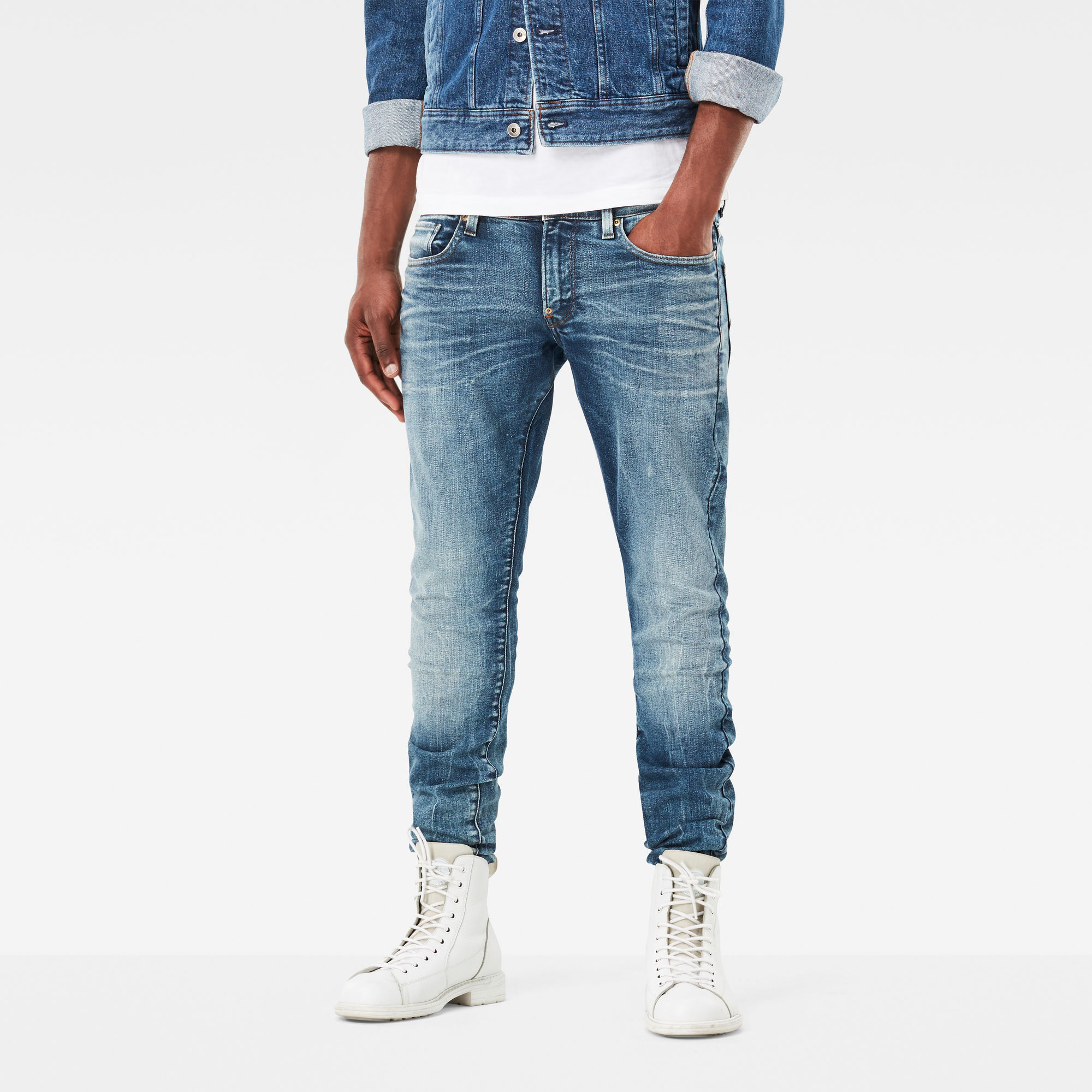 g star raw revend skinny