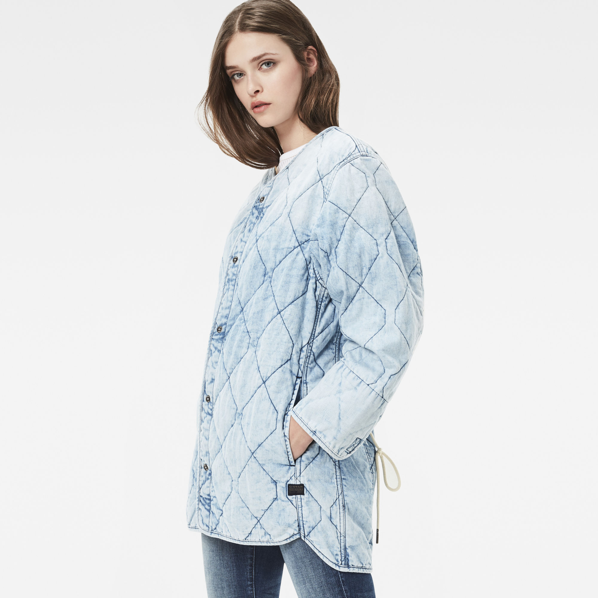 marine layer quilted overshirt