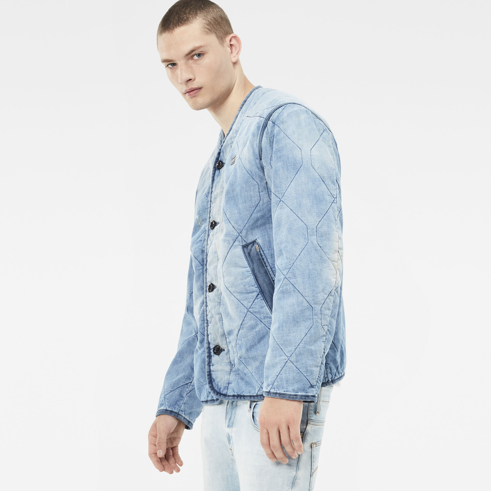 marine layer quilted overshirt