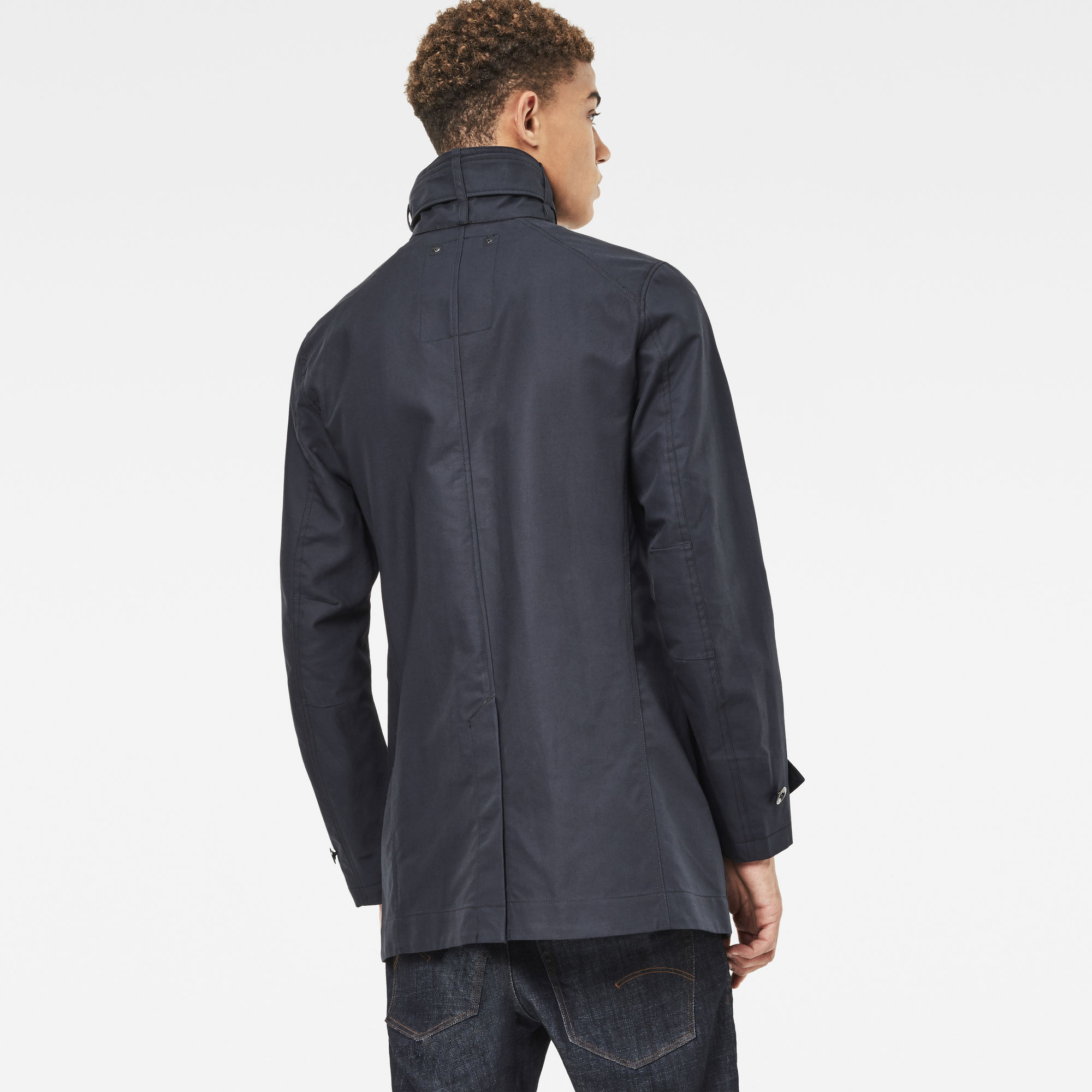 Garber Trench | Dark blue | G-Star RAW®