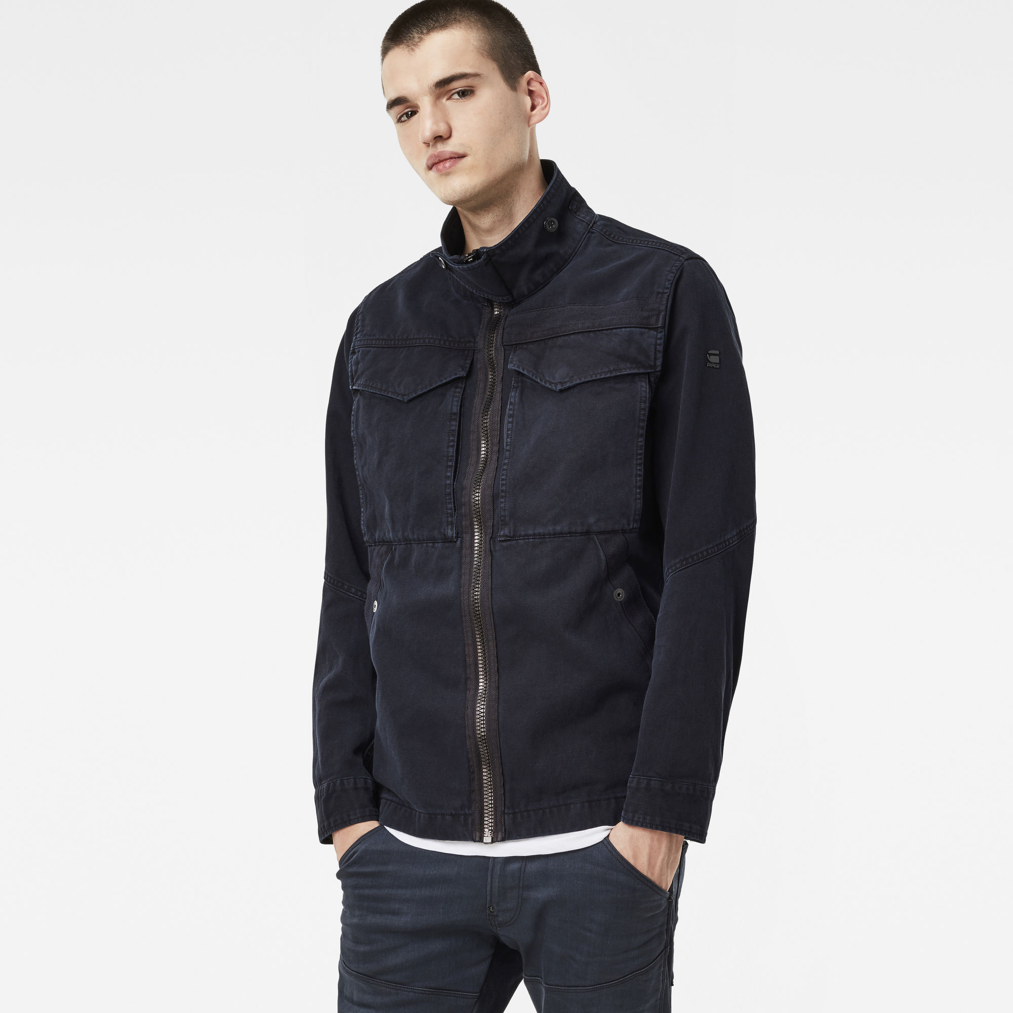 Deline Overshirt | Mazarine Blue | G-Star RAW®