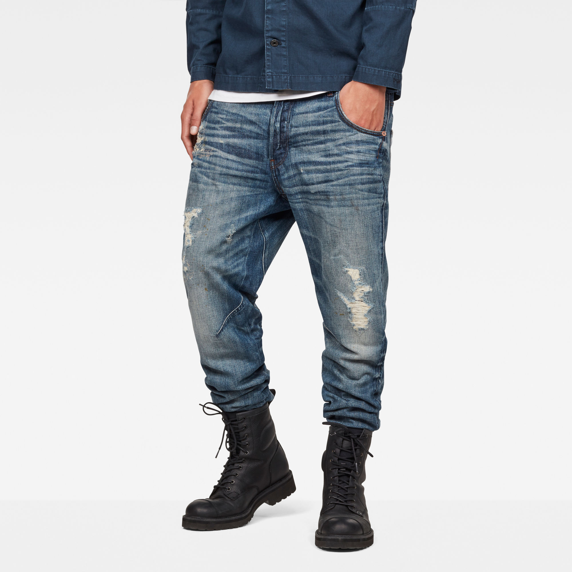 essentials fleece regular tapered pants